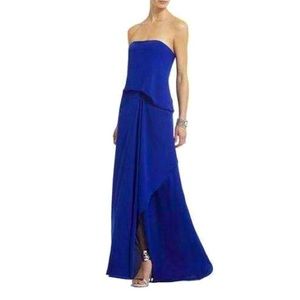 💙 BCBGMAXAZRIA Strapless Grace Gown (Sz 0)